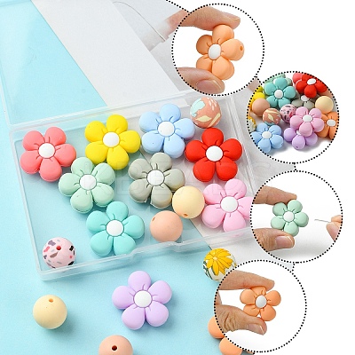 Food Grade Eco-Friendly Silicone Beads SIL-YW0001-23-1