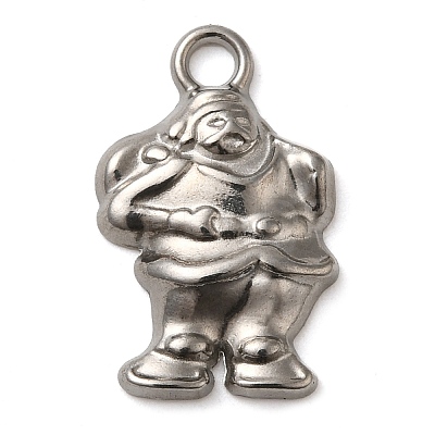 Christmas 304 Stainless Steel Pendants STAS-M070-30P-1