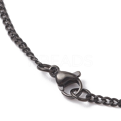 2.5MM 304 Stainless Steel Twisted Chain Necklaces for Women Men NJEW-JN05819-02-1