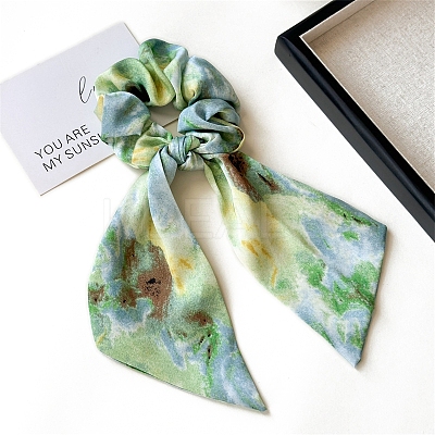 Oil Painting Cloth Hair Accessories PW-WG70012-01-1