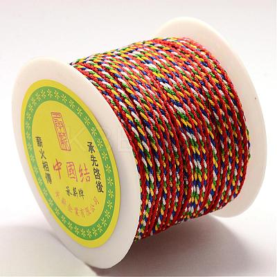 Decorative Braided Nylon Cord NWIR-R028-3.0mm-01-1
