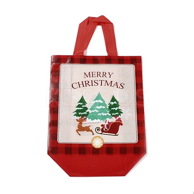 Christmas Theme Laminated Non-Woven Waterproof Bags ABAG-B005-02B-01-1