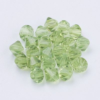 Imitation Austrian Crystal Beads SWAR-F022-6x6mm-214-1
