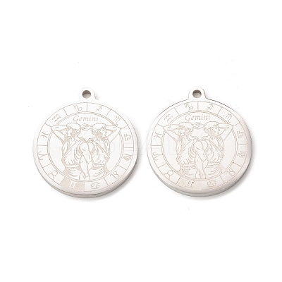 Non-Tarnish 304 Stainless Steel Pendants STAS-A074-03H-P-1