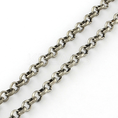 Iron Rolo Chains CH-J001-BL3.2-AS-1