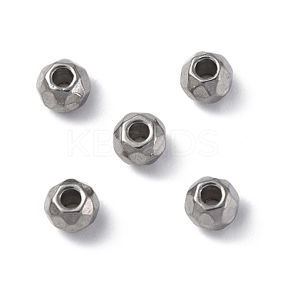 Non-Tarnish 201 Stainless Steel Beads STAS-G298-08A-P-1