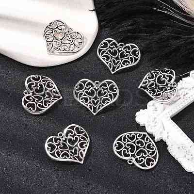 Valentines Unique Gifts for Boyfriends Alloy Pendants PALLOY-A11-3231-AS-FF-1