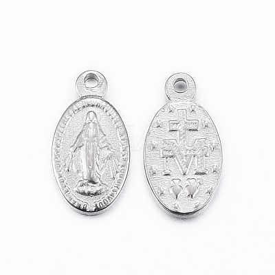 Non-Tarnish 304 Stainless Steel Pendants STAS-H400-34P-1