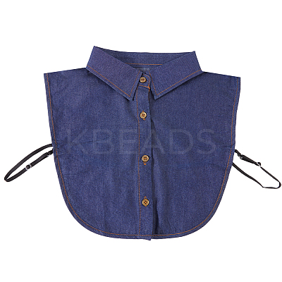 Detachable Cloth Women's False Collar DIY-WH20048-036A-1
