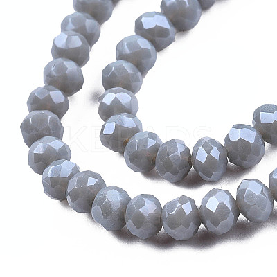 Electroplate Glass Beads Strands LS-EGLA-A034-P4mm-A16-1