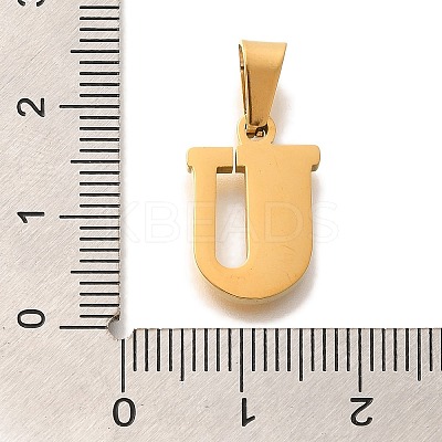 Ion Plating(IP) 304 Stainless Steel Rhinestone Pendants STAS-U035-01G-U-1