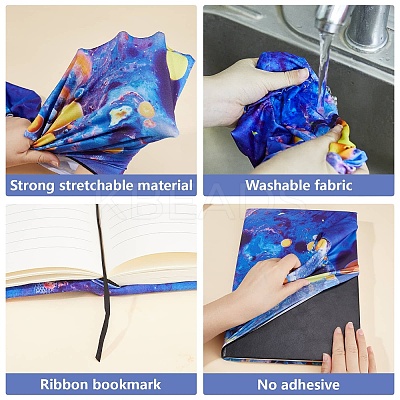 Polyester Book Covers OFST-WH0009-029-1