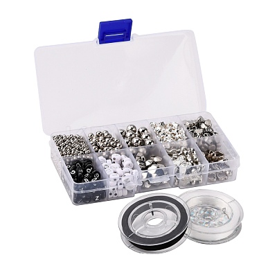 DIY Letter Beads Bracelet Making Kit DIY-FS0002-52-1