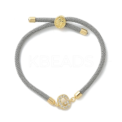 Adjustable Nylon Cord Bracelets BJEW-C096-01G-07-1