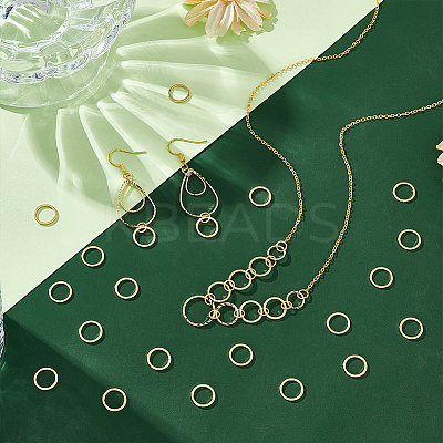 Brass Linking Rings KK-UN0002-96A-1