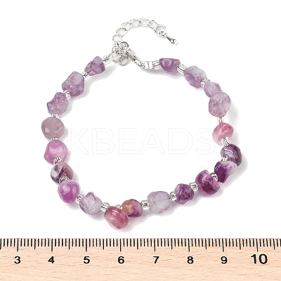 Natural Quartz Chips Bracelets for Women BJEW-H623-01S-02-1