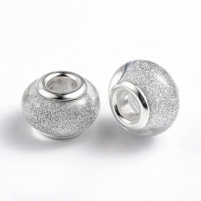 Large Hole Resin European Beads OPDL-R118-09B-1