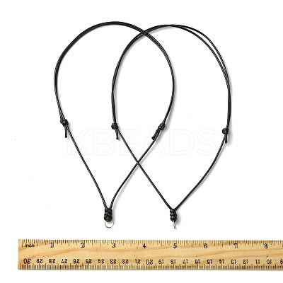 20Pcs 2 Colors Waxed Polyester Cord Necklaces Making NJEW-FS00015-1