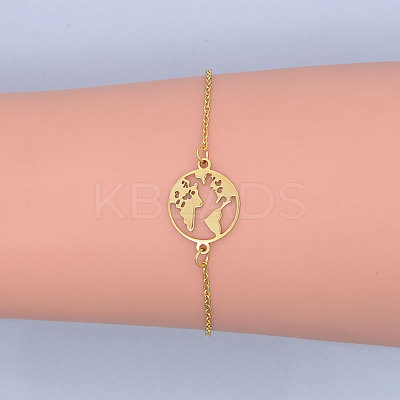 201 Stainless Steel Link Bracelets LS-BJEW-T011-JN506-2-1