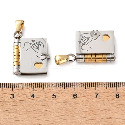 304 Stainless Steel Pendants SA-CBA694E-01GP-04-1