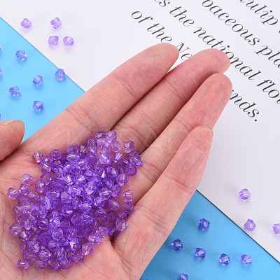 Transparent Acrylic Beads MACR-S373-84-B06-1