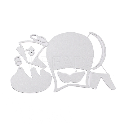Girl Carbon Steel Cutting Dies Stencils DIY-P076-42-1