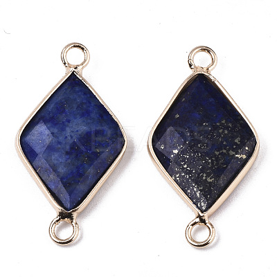 Natural Lapis Lazuli Links Connectors G-S359-107C-1