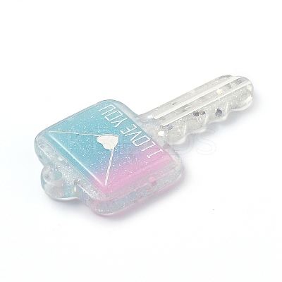 Two Tone Resin Big Pendants LS-RESI-Z001-03A-1