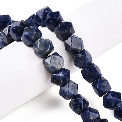 Natural Sodalite Beads Strands G-T138-41-1