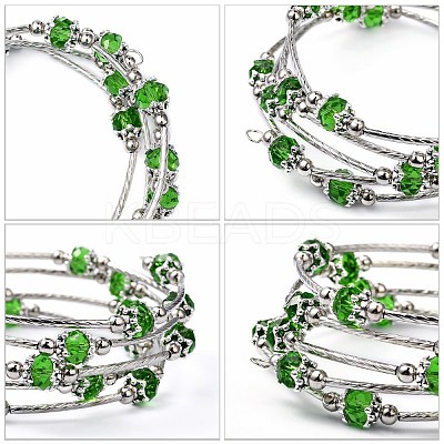 Fashion Wrap Bracelets X-BJEW-JB00628-06-1