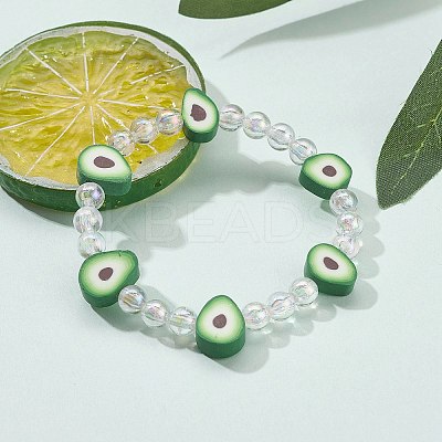 Stretch Kids Bracelets BJEW-JB06325-1