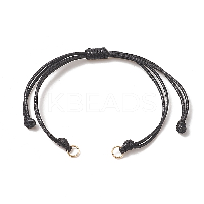 2Pcs Braided Waxed Polyester Cord AJEW-JB01152-02-1