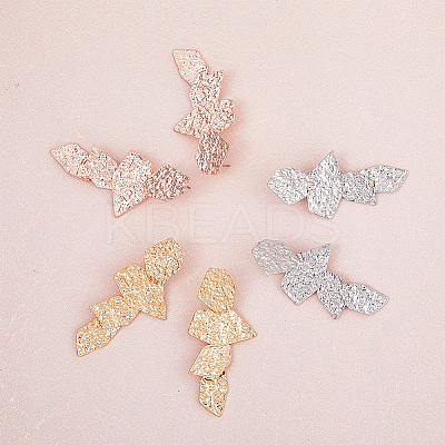 3 Pairs 3 Colors Alloy Dangle Stud Earrings fot Women EJEW-FI0002-61-1