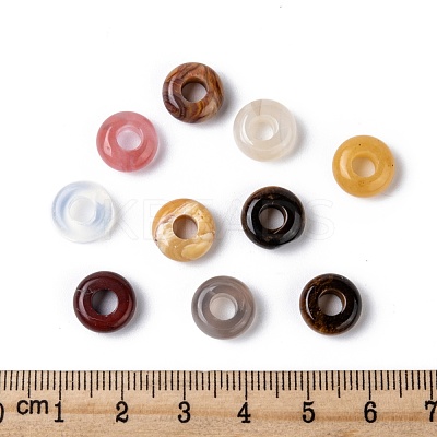 Natural & Synthetic Gemstones European Beads X-G-Q973-M-1