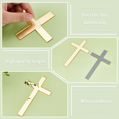 Mirror Acrylic Wall Decorations DIY-WH0504-197B-02-1