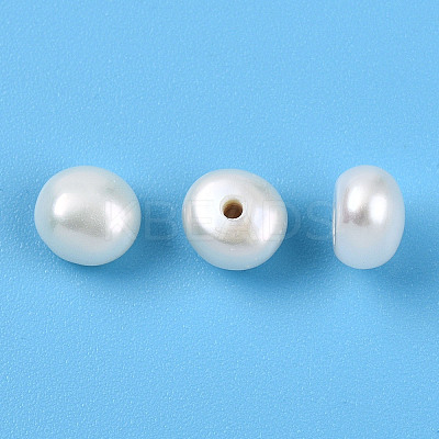 Grade 3A Natural Cultured Freshwater Pearl Beads X-PEAR-N018-3A-5055A-1