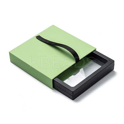 Square Transparent PE Thin Film Suspension Jewelry Display Stands CON-D009-03A-01-1