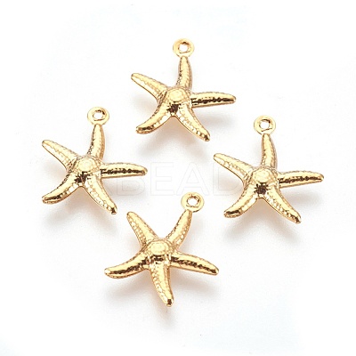 304 Stainless Steel Pendants X-STAS-F180-04G-1