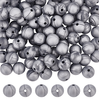 Food Grade Eco-Friendly Silicone Beads SIL-WH0010-10B-1