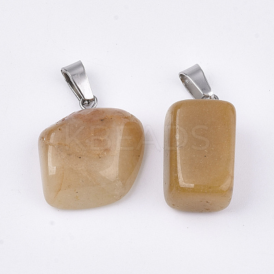 Natural Topaz Jade Pendants G-Q996-22-1