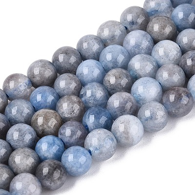 Natural Quartz Beads Strands G-N363-6mm-01-1