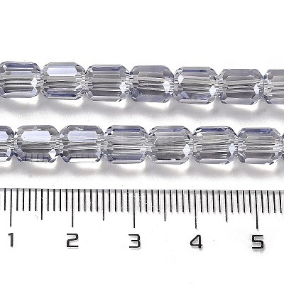 Electroplate Glass Beads Strands EGLA-D030-19M-1