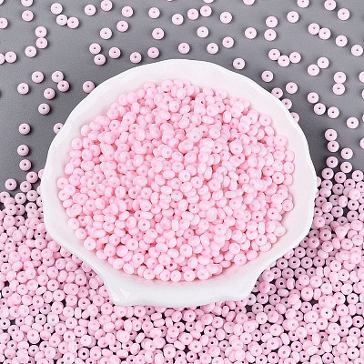 Opaque Glass Seed Beads SEED-N012-09A-08-1