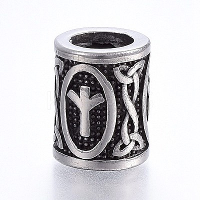 304 Stainless Steel Beads STAS-H460-01AS-20-1