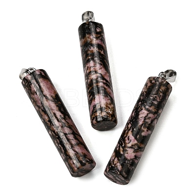 Natural Rhodonite Big Pendants G-F820-11R-1