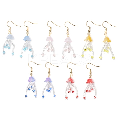 304 Stainless Steel Dangle Earrings EJEW-MZ00454-1