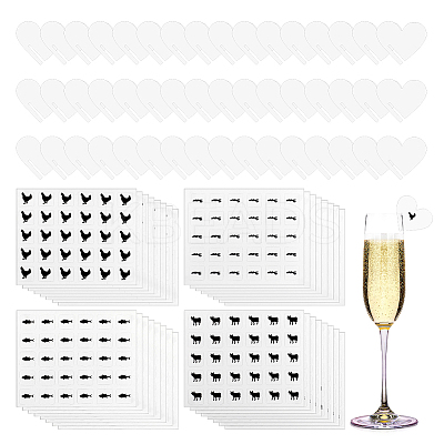 Blank Paper Wine Glass Tags CDIS-OC0001-07A-1