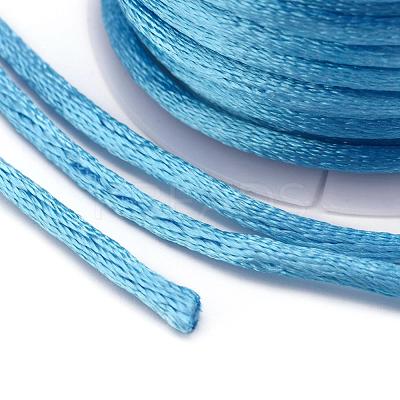 Nylon Satin Rattail Cords NWIR-L006-1mm-11-1