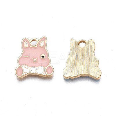Alloy Enamel Pendants PALLOY-N170-032B-NR-1