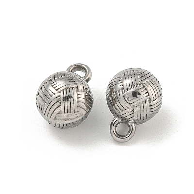 Non-Tarnish 304 Stainless Steel Charms STAS-N103-110P-1